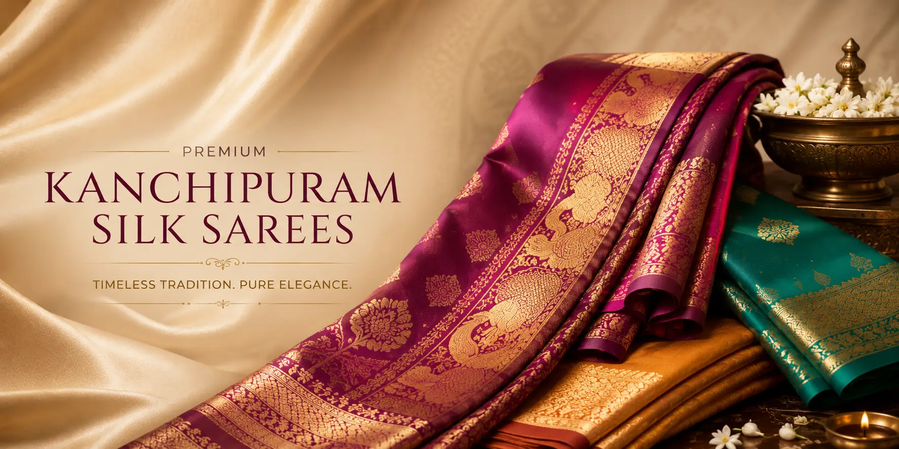 Saanshi silks banner
